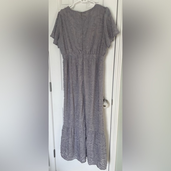 Piper & Scoot Textured Maxi Dress Size L - Picture 4 of 8